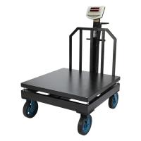 باسکول محک 1 تن چرخدار سینی 120×120 سانتیمتر