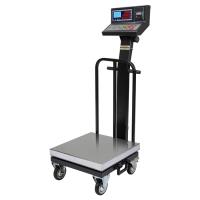 باسکول محک 200 کیلویی 13000 پلاس چاپگردار سینی استیل چرخدار