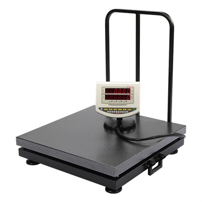باسکول نمایشگر دیواری محک 300 کیلویی مدل MDS13000 سینی گالوانیزه