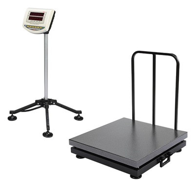 باسکول نمایشگر متحرک محک 300 کیلویی مدل MDS13000 سینی گالوانیزه