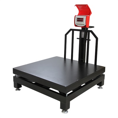 باسکول محک 1 تن MDS13000 سینی 120×120 سانتیمتر با محافظ نمایشگر
