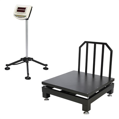 باسکول محک نمایشگر متحرک 1 تن مدل MDS13000 سینی 1×1 متر