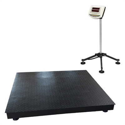 باسکول چهار لودسل محک 2 تن سینی 150×150 سانتیمتر مدل MDS13000D