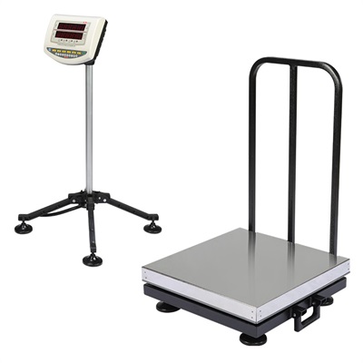 باسکول نمایشگر متحرک 200 کیلویی سینی استیل محک مدل MDS13000