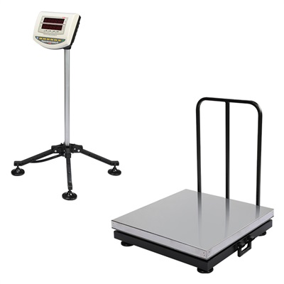 باسکول نمایشگر متحرک سینی استیل 300 کیلویی محک مدل MDS13000