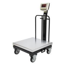 باسکول سینی استیل چرخدار 300 کیلویی محک MDS13000